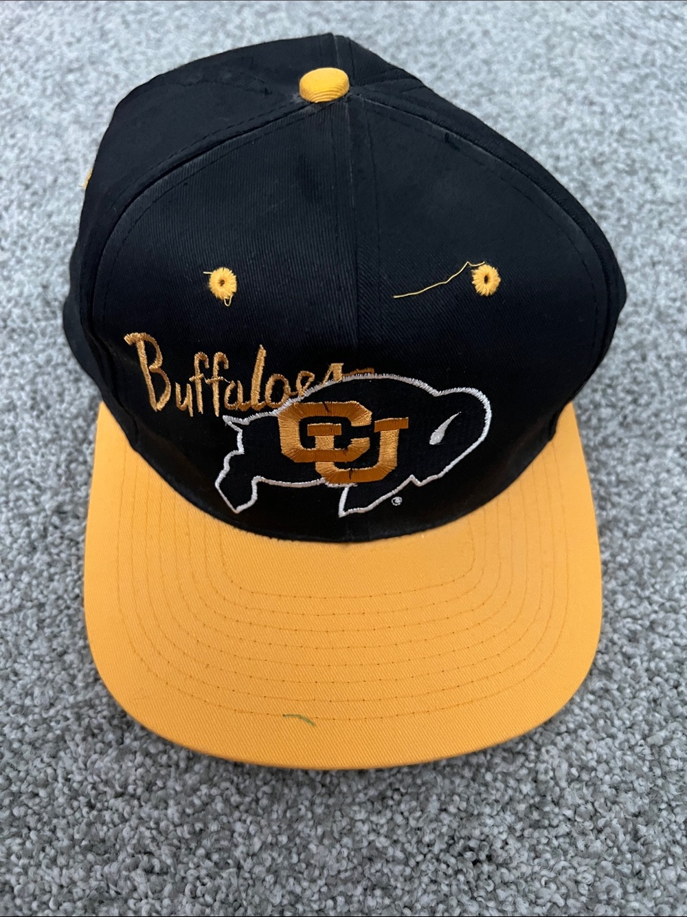 Vintage Colorado University Baseball Cap